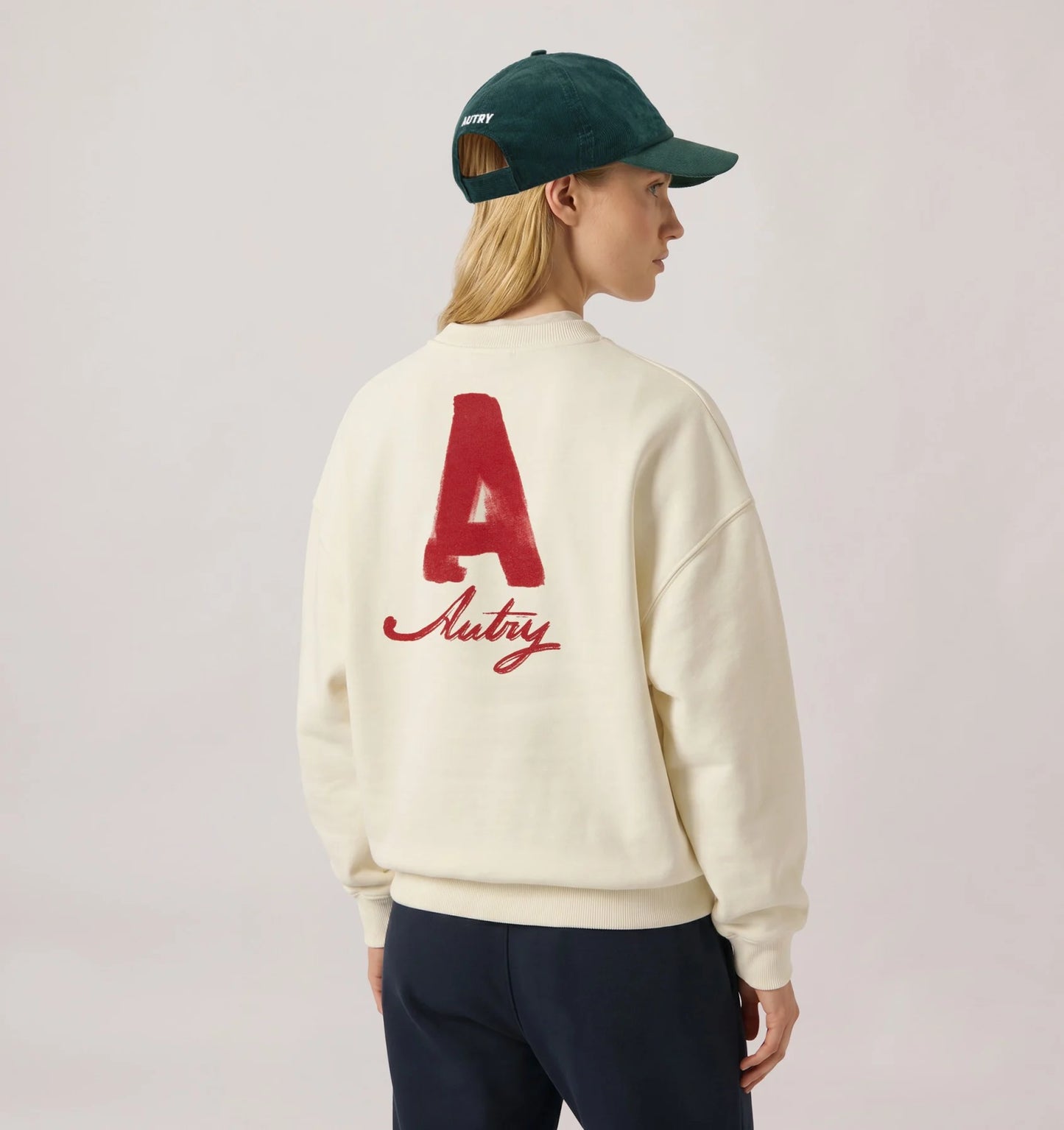 Autry Wear/Sweatshirt Unisex Jersey Alabaster