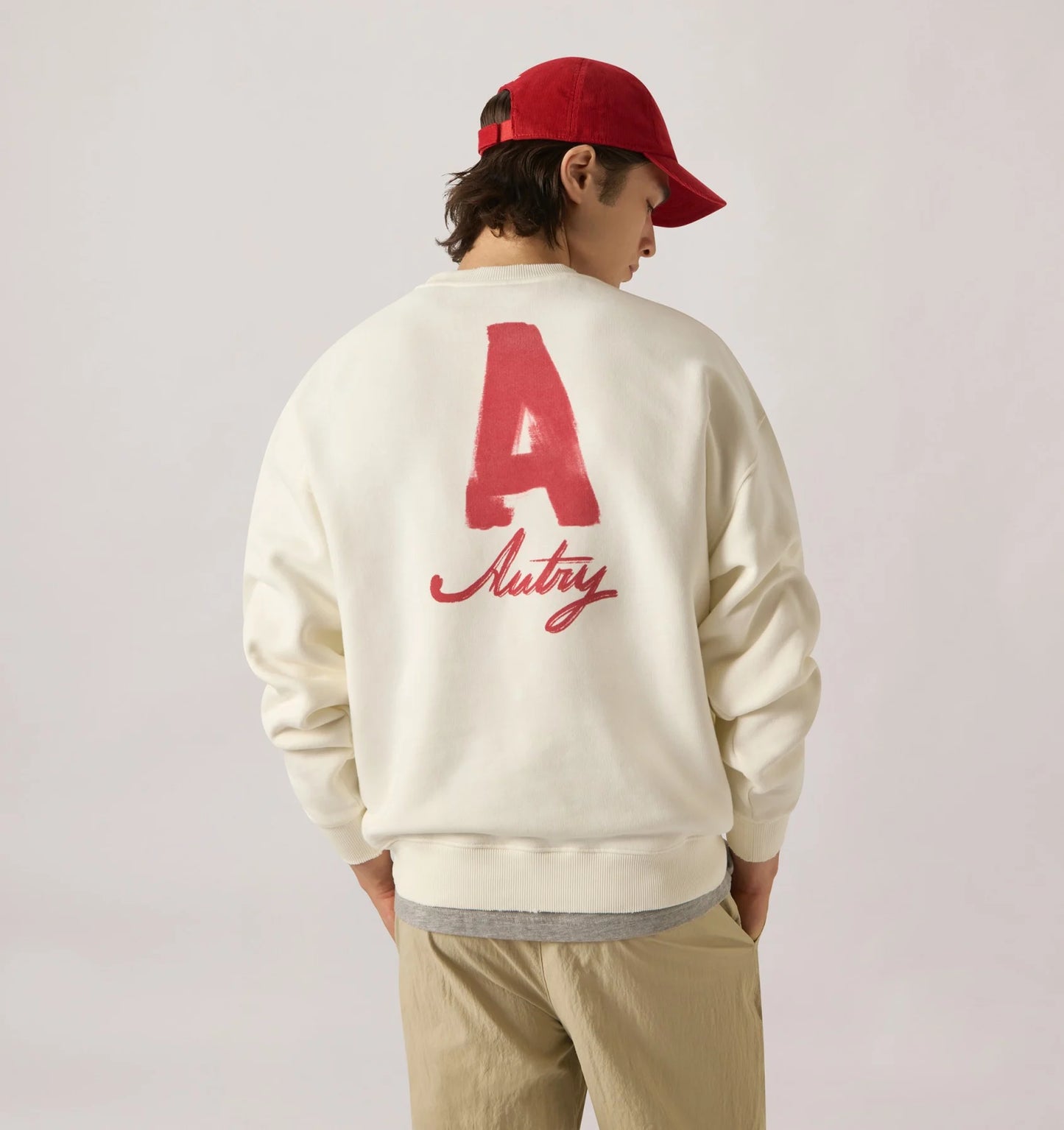Autry Wear/Sweatshirt Unisex Jersey Alabaster