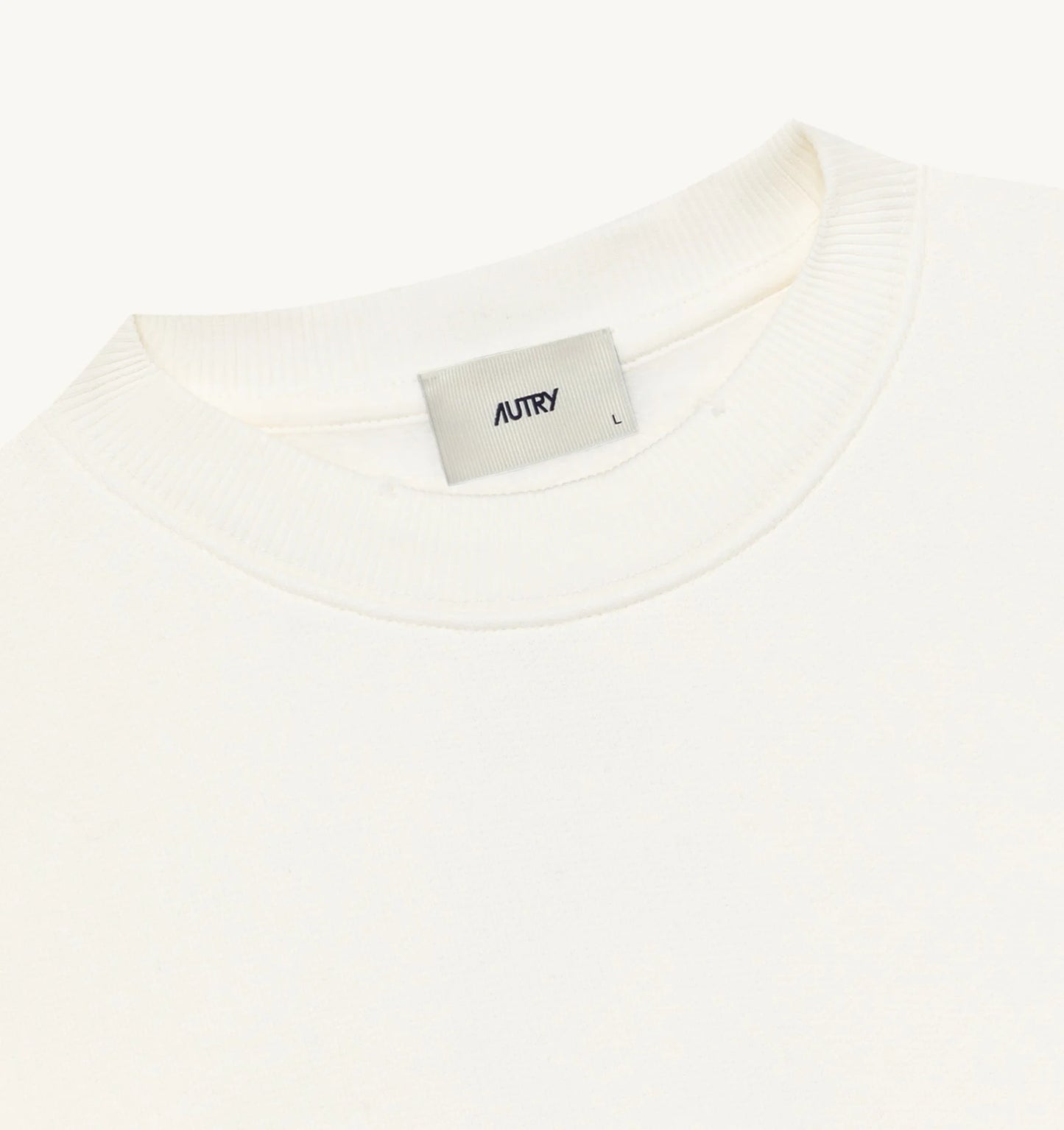 Autry Wear/Sweatshirt Unisex Jersey Alabaster
