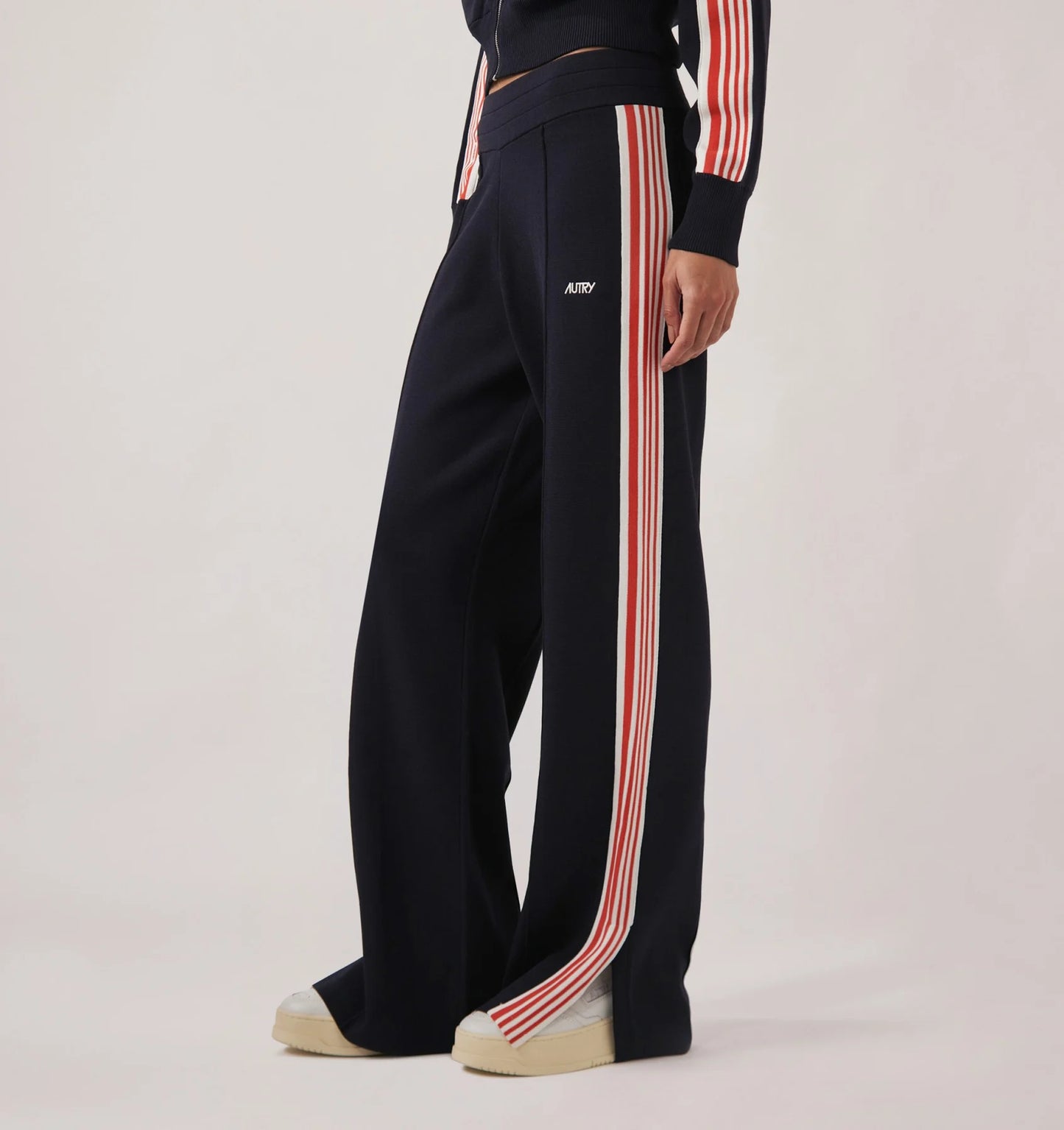 Autry Wear/Trouser Woman Knitted Blue