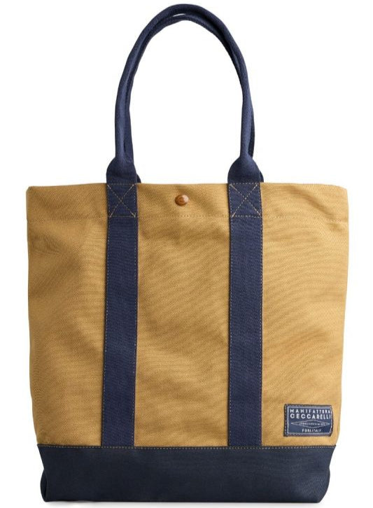 Manifatture Ceccarelli Bag Tote Bicolor Sand/Navy