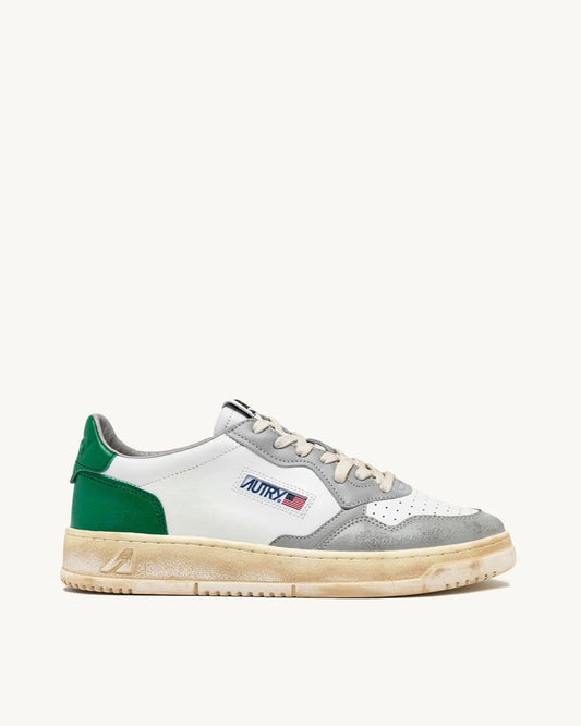 Autry SV02 White/Grn/Gray sneakers