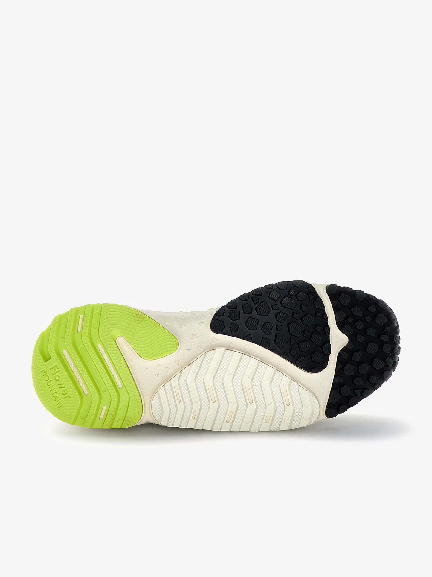 Flower Mountain Yamabushi Suede/Nylon Ristop Taupe/Lime