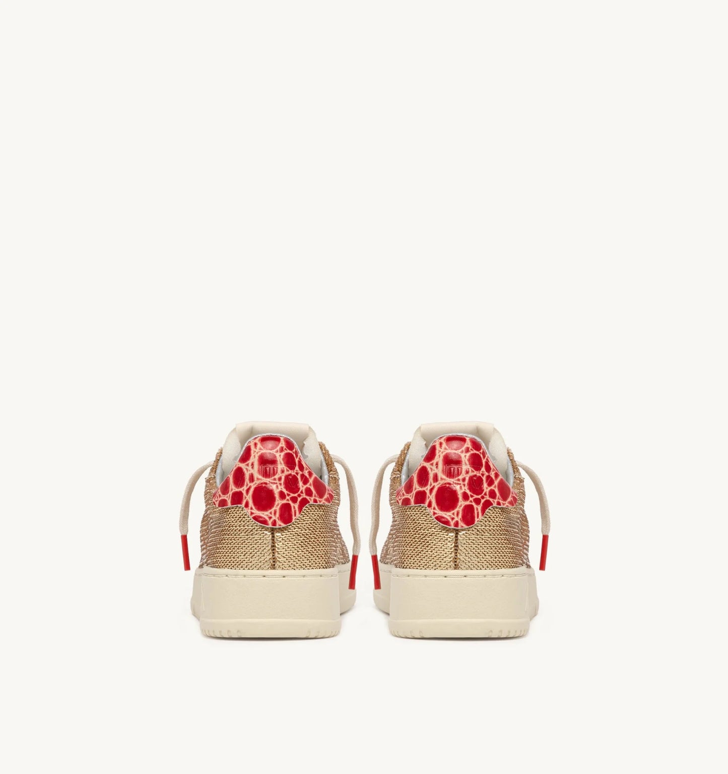 Autry TI03 Sparkling Sneakers Platinum