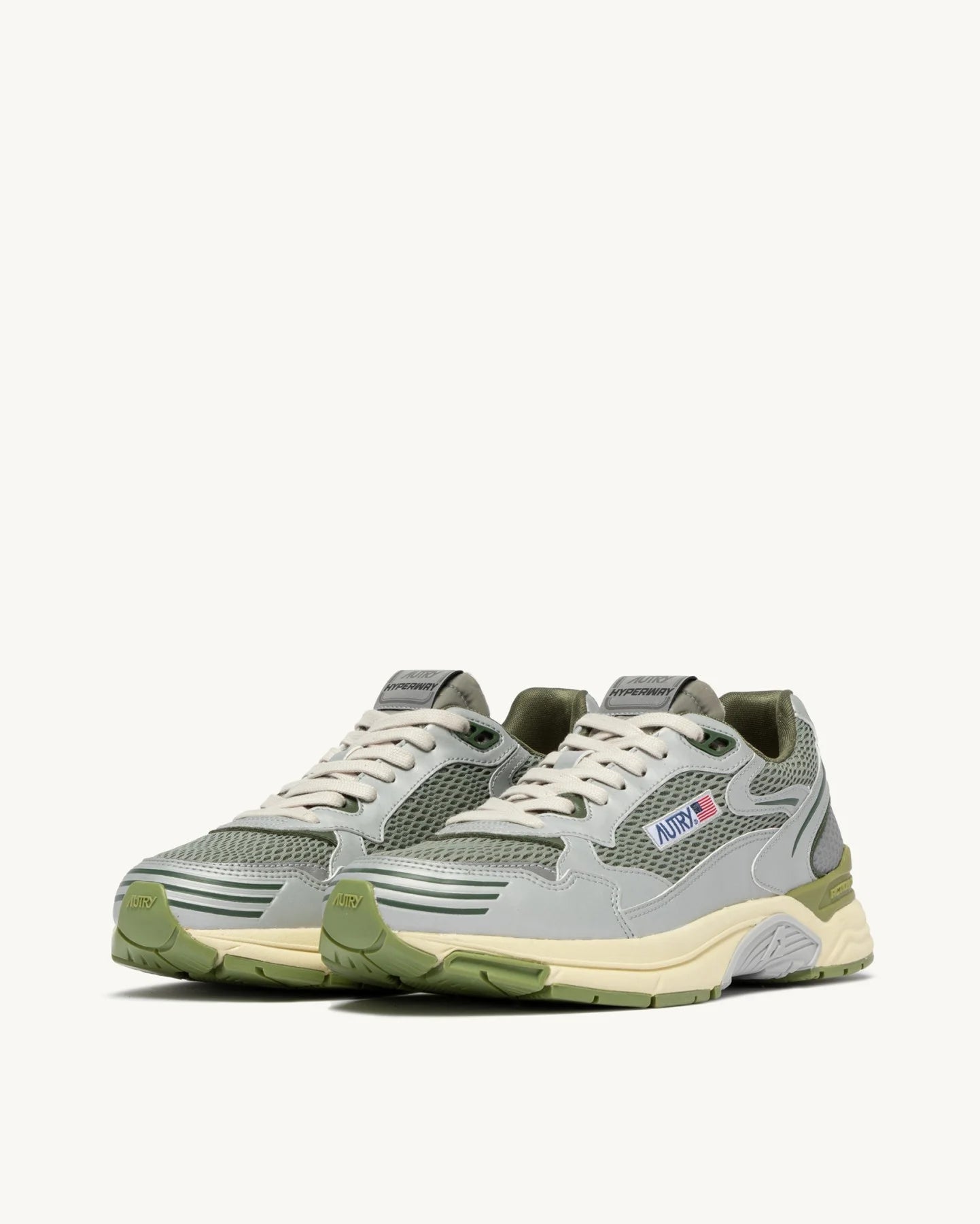 Autry MV08 Silver/Sea Grass/Cypress  sneakers