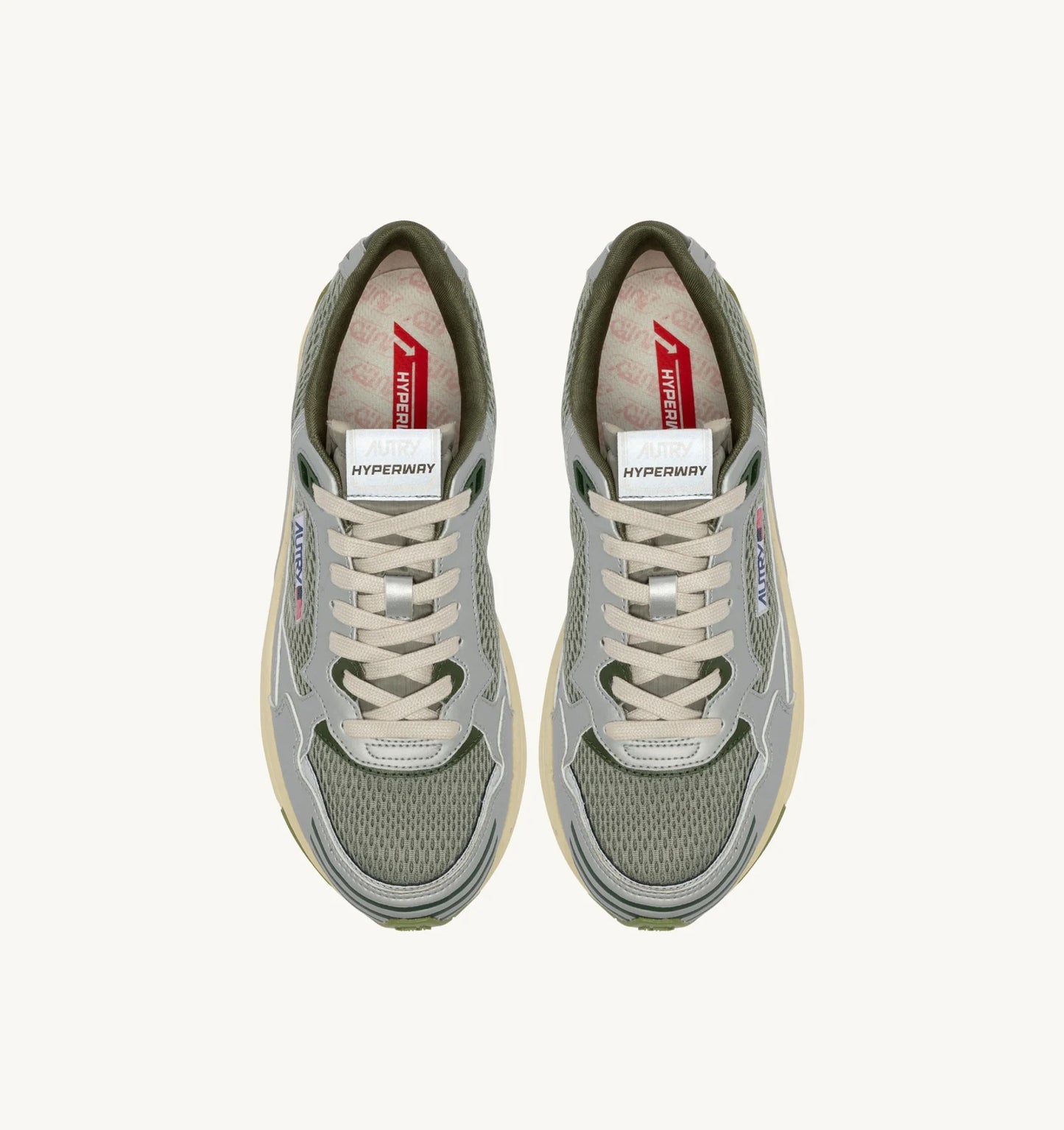 Autry MV08 Silver/Sea Grass/Cypress  sneakers