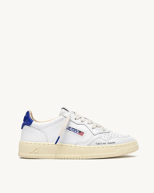 Autry DL01 White/Beaucoup Blue sneakers