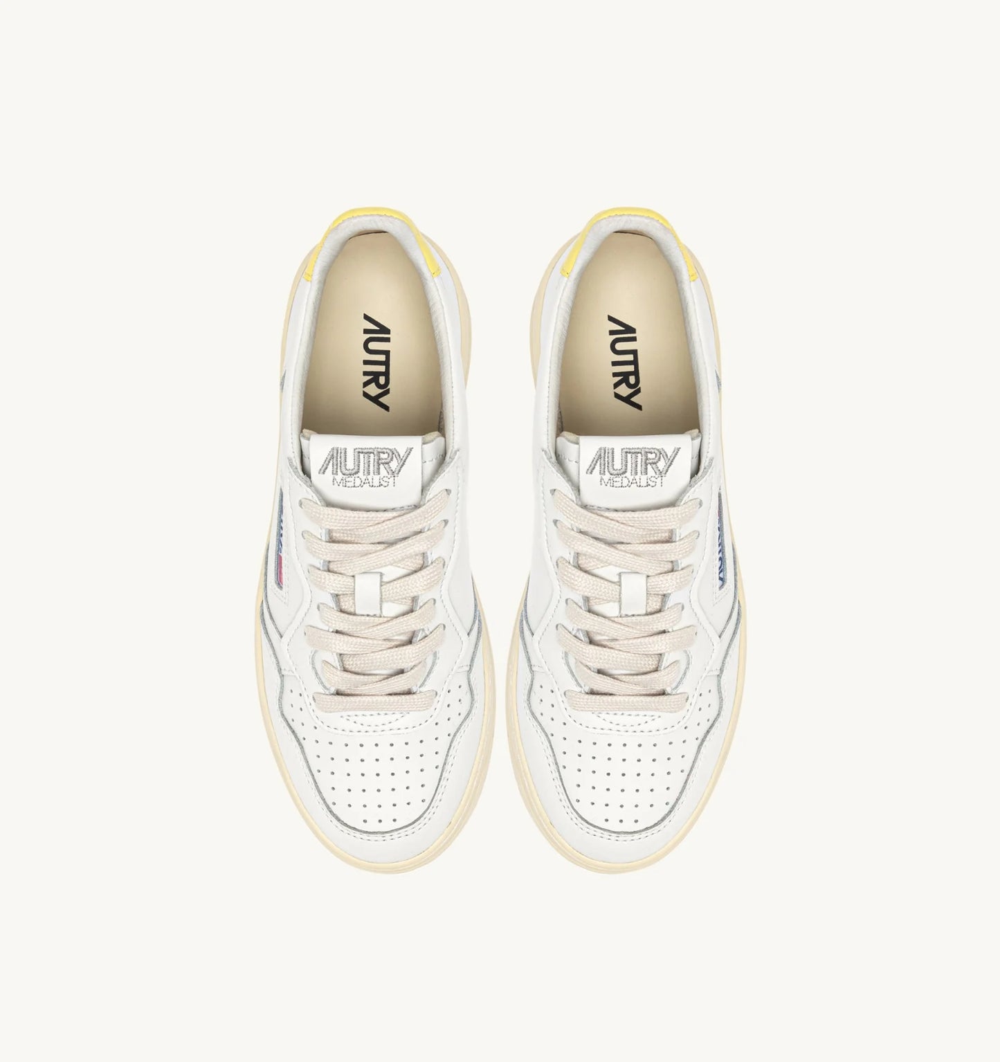 Autry LL06 White/Yellow sneakers