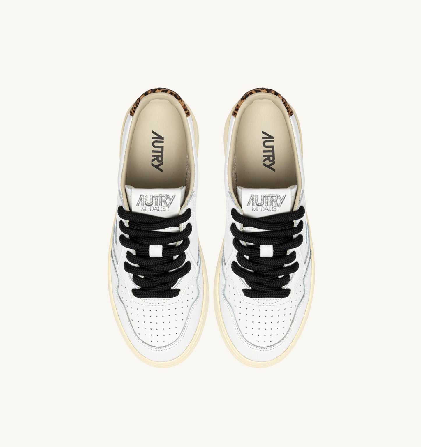 Autry OC01 White/Leopard sneakers