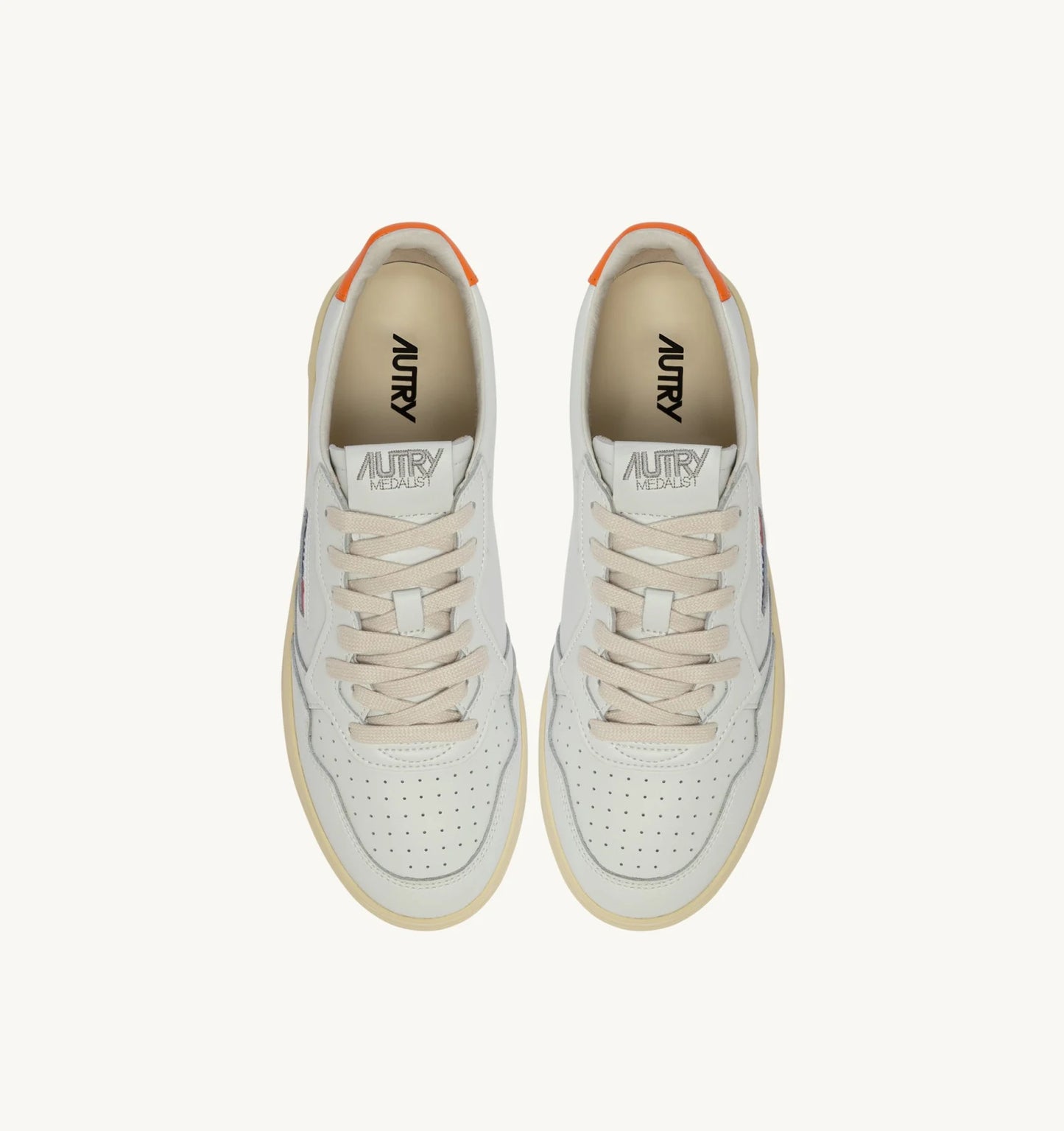 Autry LL26 White/Orange sneakers