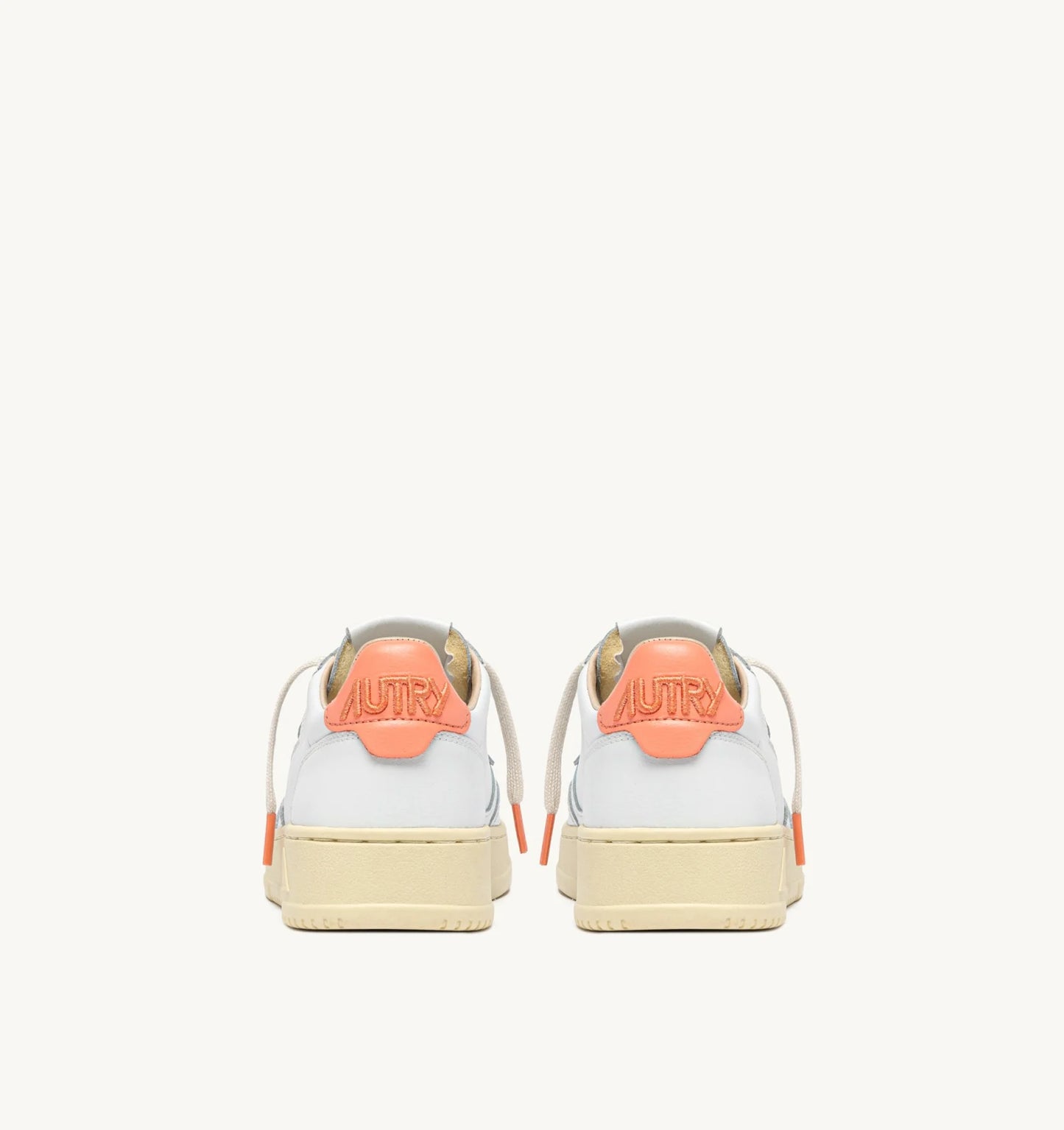 Autry DL03 White/Peach Pink sneakers