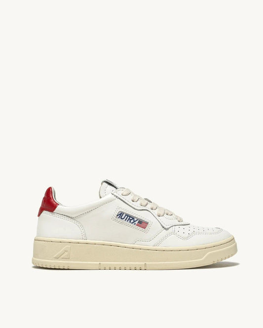 Autry LL21 White/Red sneakers