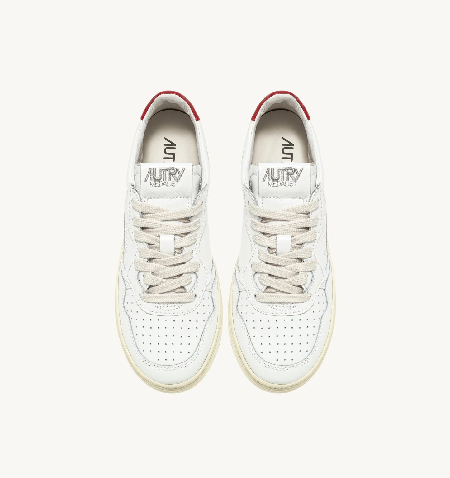 Autry LL21 White/Red sneakers