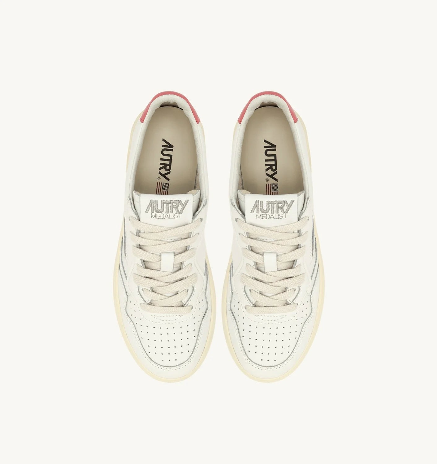 Autry LL78 White/Tearose sneakers
