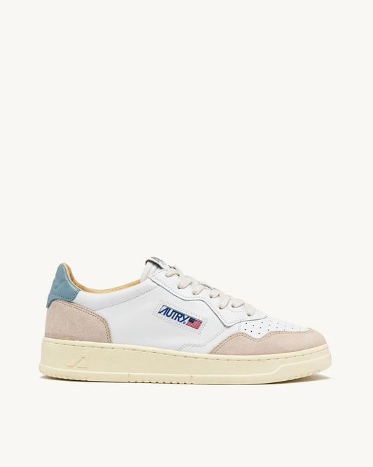 Autry LS79 White/SlvBlue sneakers