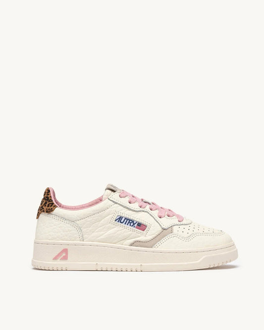 Autry NZ01 Print Suede/Sand sneakers