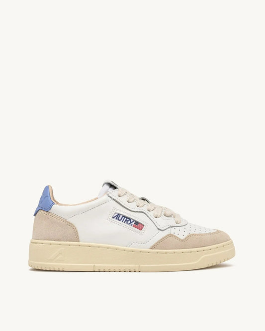 Autry LS04 White/DrBlue sneakers