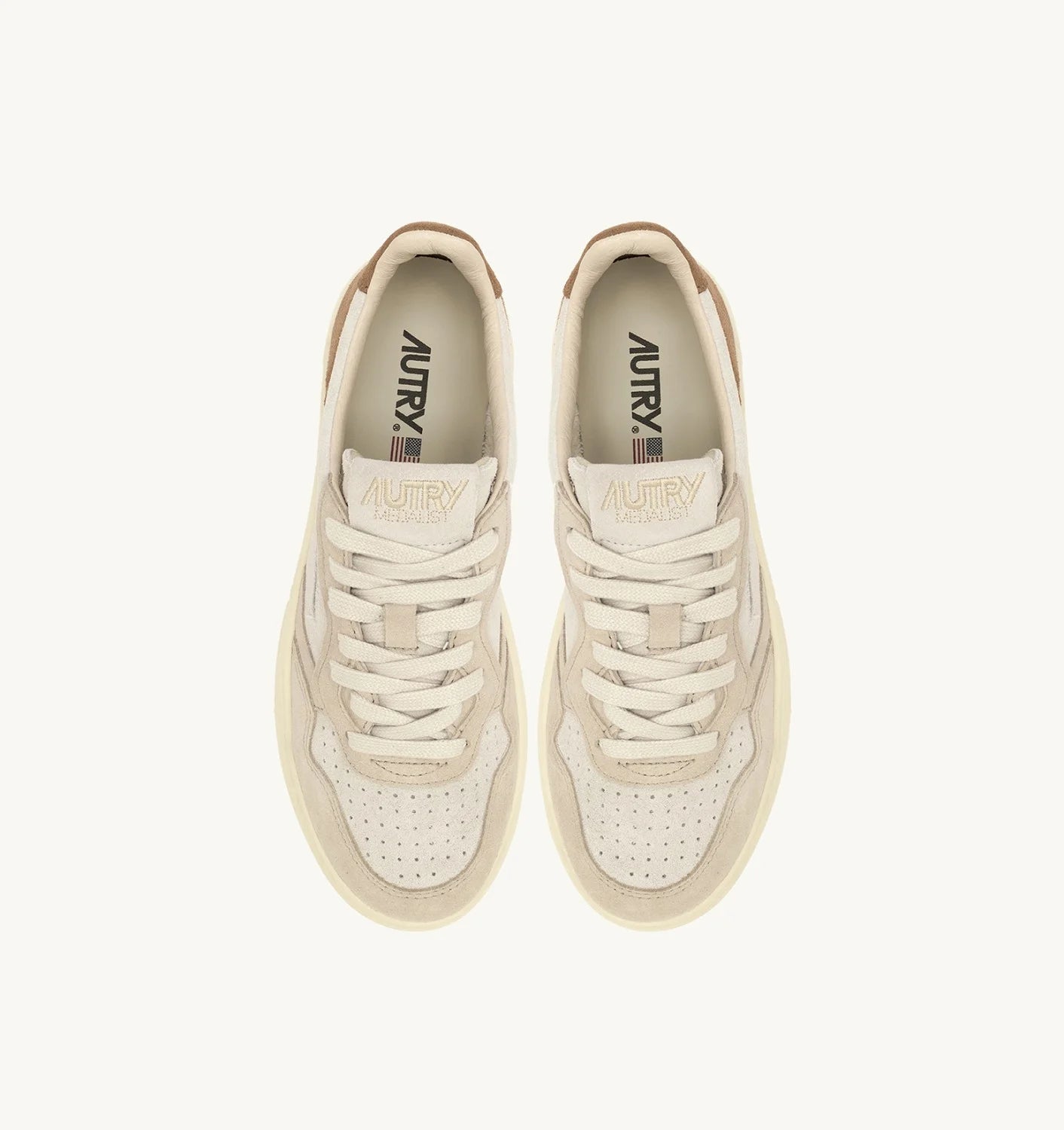 Autry TS04 Tric Suede Pwd/Ebony sneakers