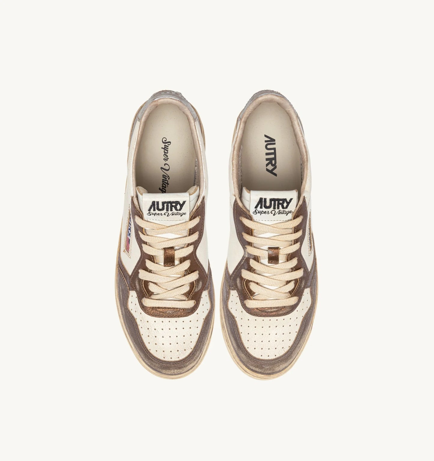 Autry MT08 Choco/Silver sneakers