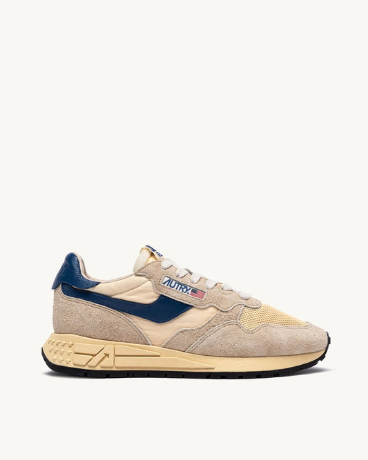 Autry UT27 Suede/Net Ecru/Ensblue sneakers