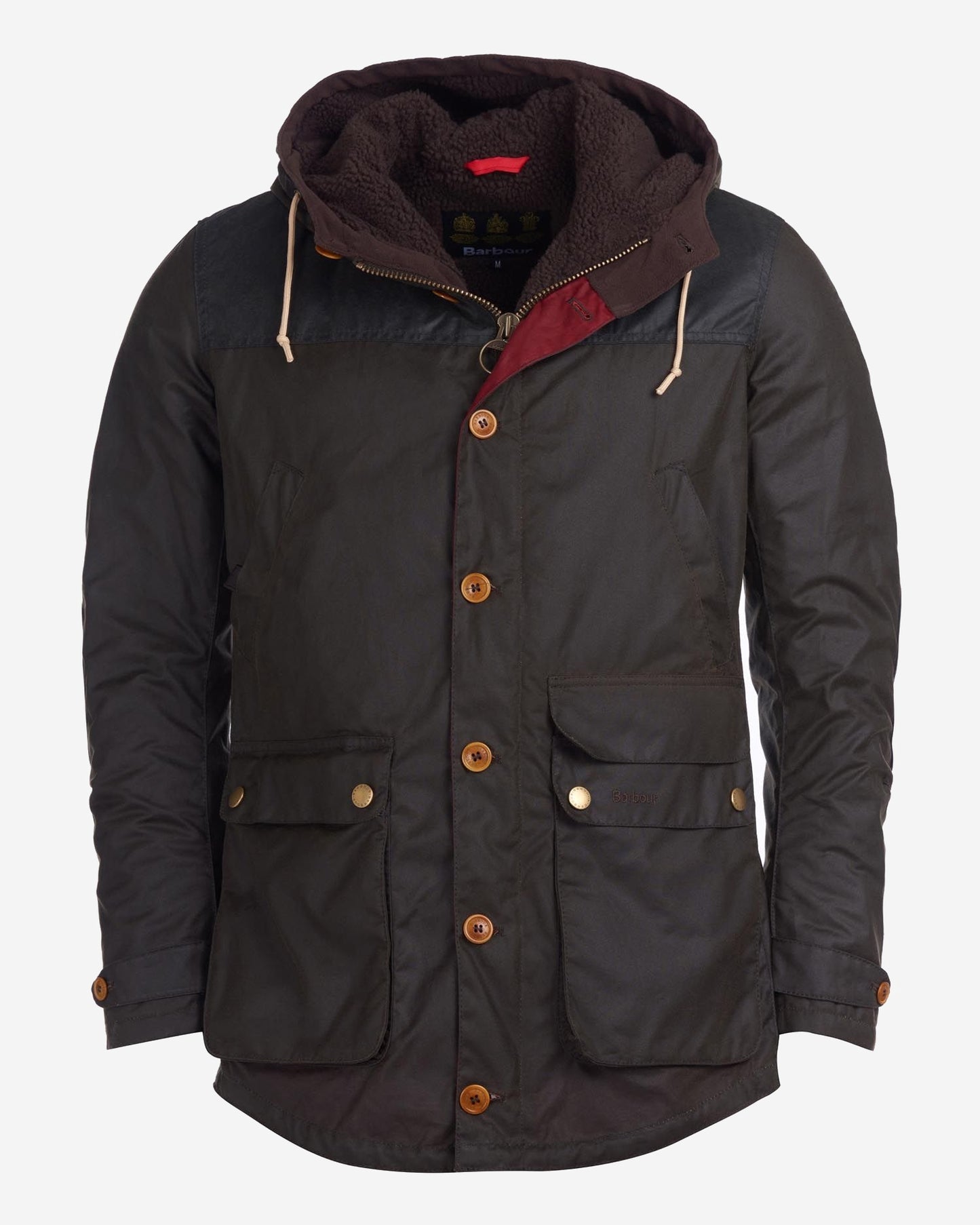 Barbour Jacket Man Game Parka Wax