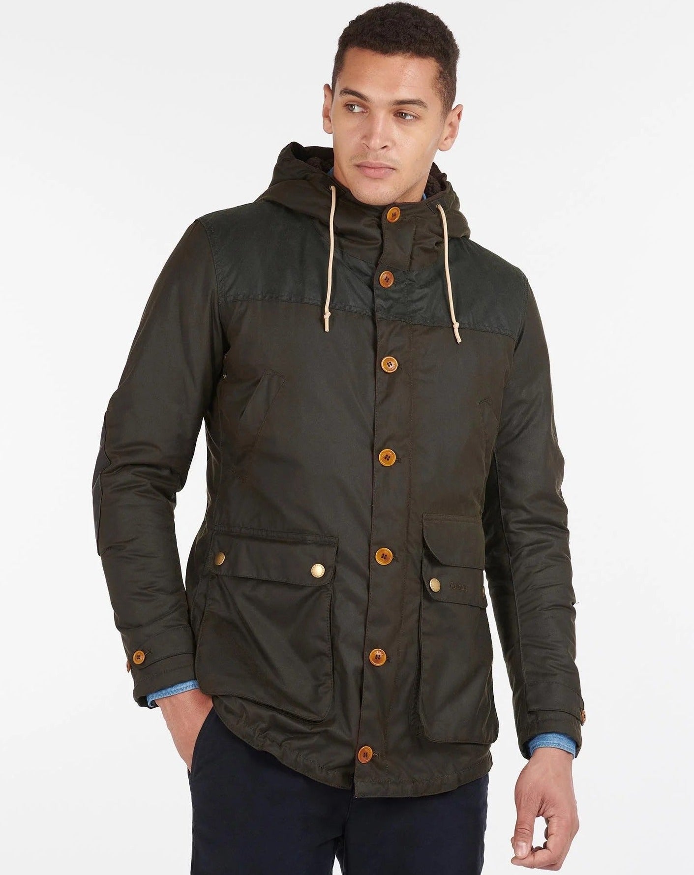 Barbour Jacket Man Game Parka Wax