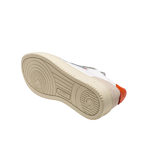 Autry LS45 White Orange sneakers