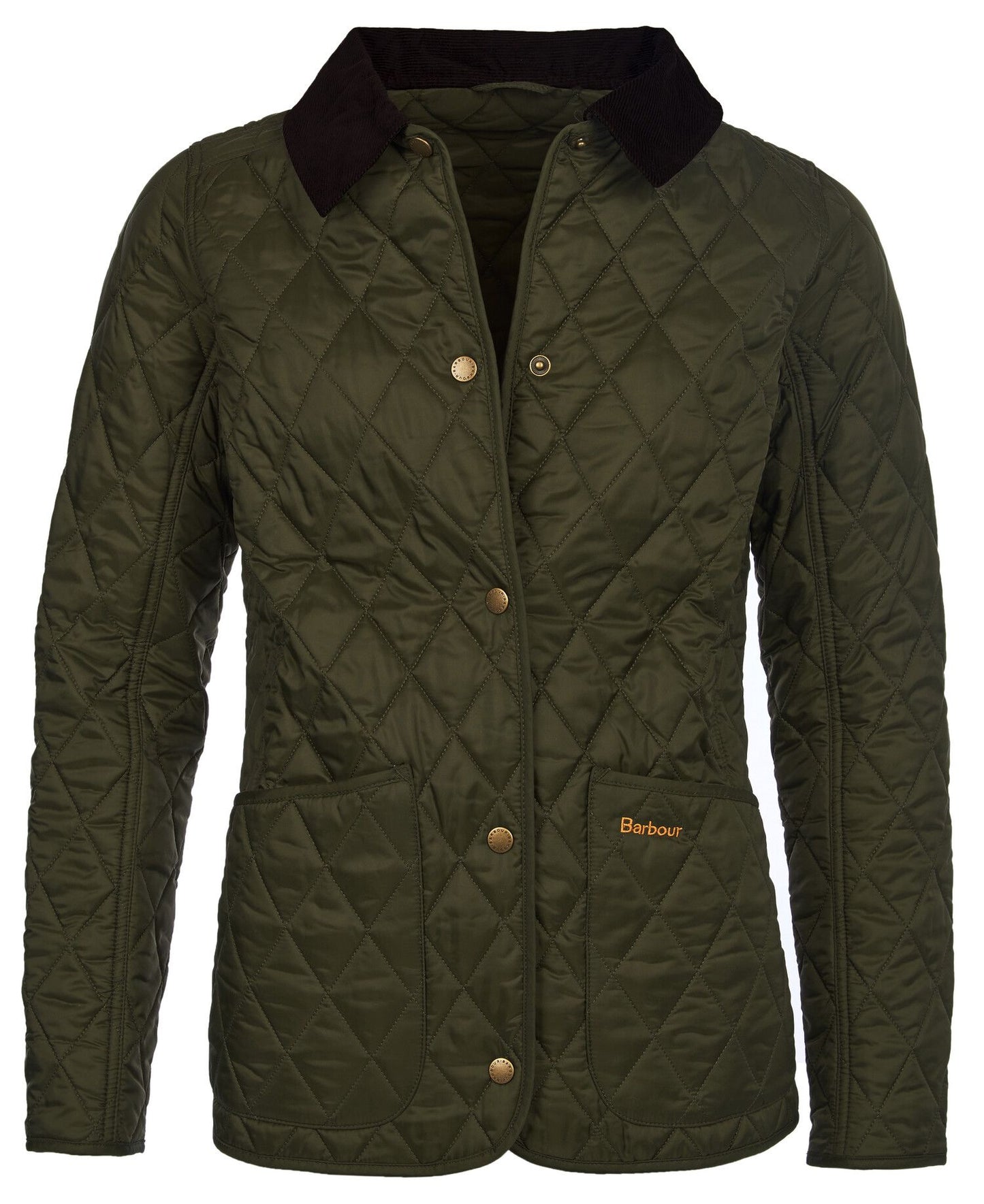 Barbour Jacket Woman Annandale Quilt Olive