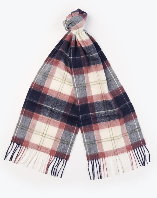 Barbour Scarf Hailes Midnight Berry