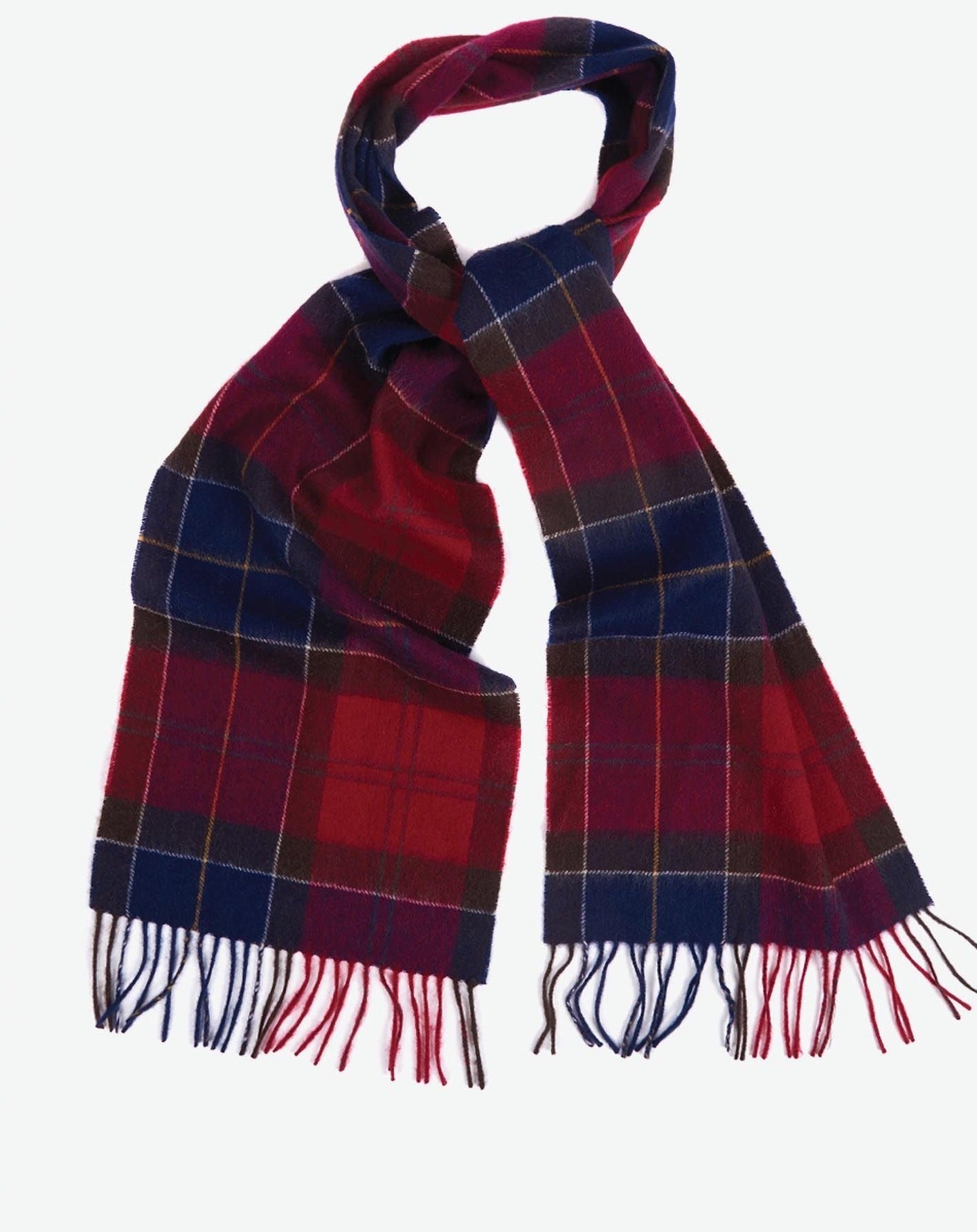 Barbour Scarf Holden Red